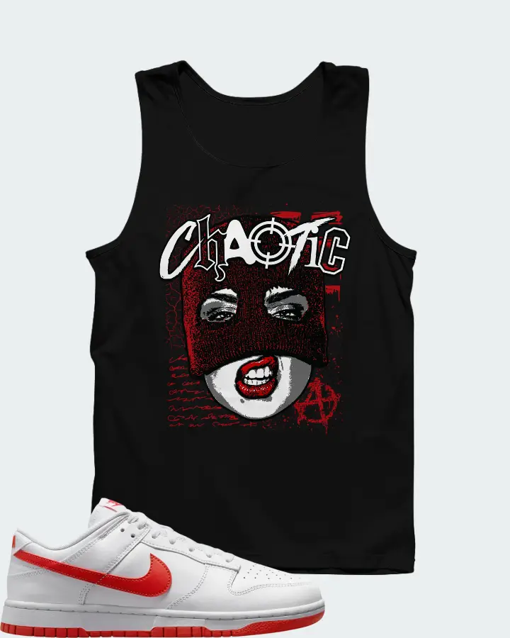 Nike Dunk Low Picante Red Matching Tank Top