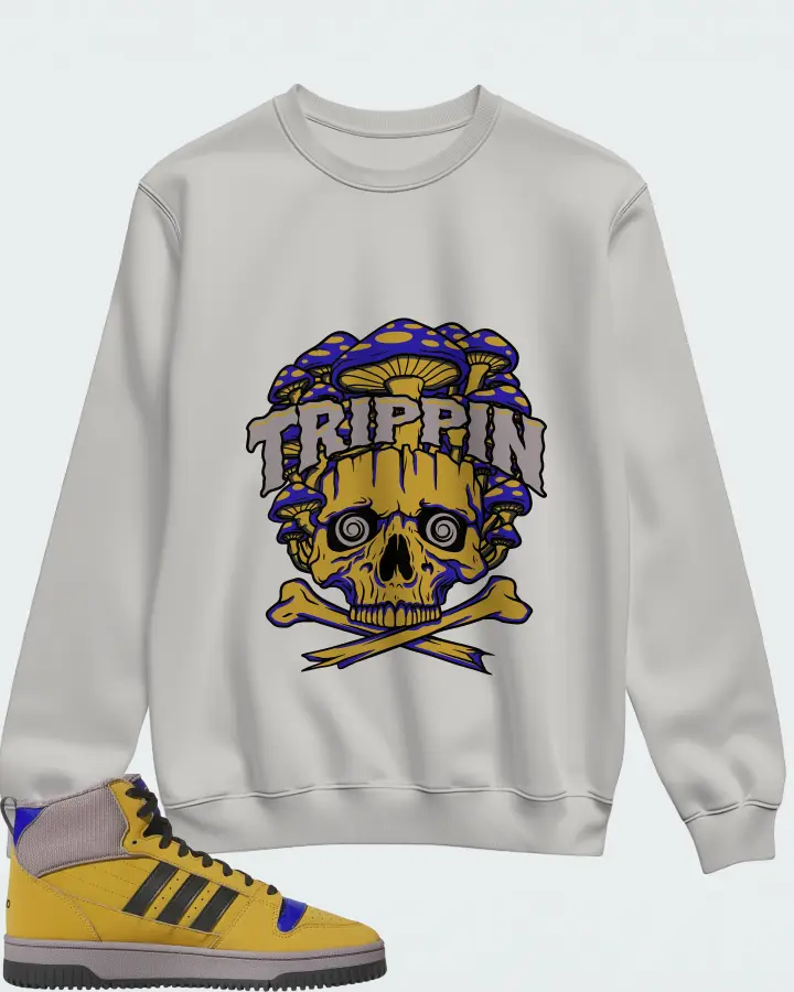 Adidas Break Start Mid Winterized Yellow Matching Sweatshirt