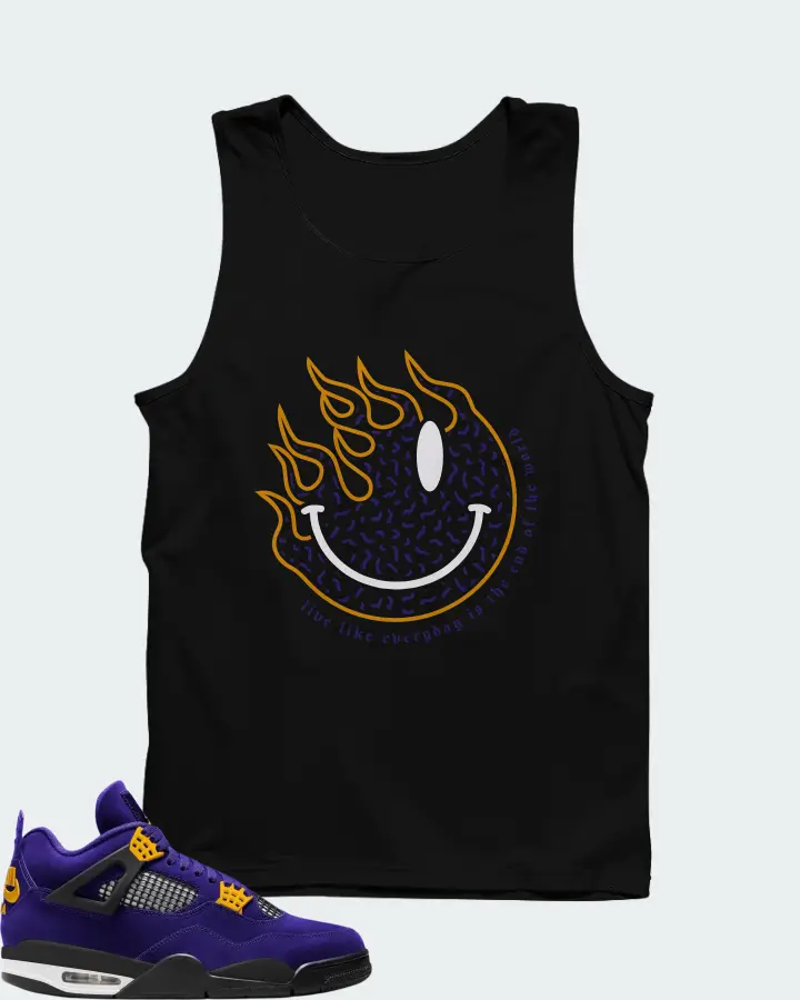 Air Jordan 4 Imperial Purple Matching Tank Top