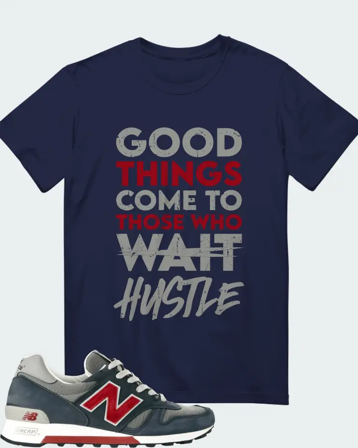 New Balance 1300  Sneaker Matching Navy T-Shirt - Good Things Come