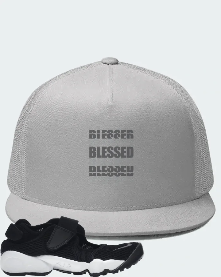 Nike Air Rift Breathe Sneaker Matching White Hat - BLESSED Many Times