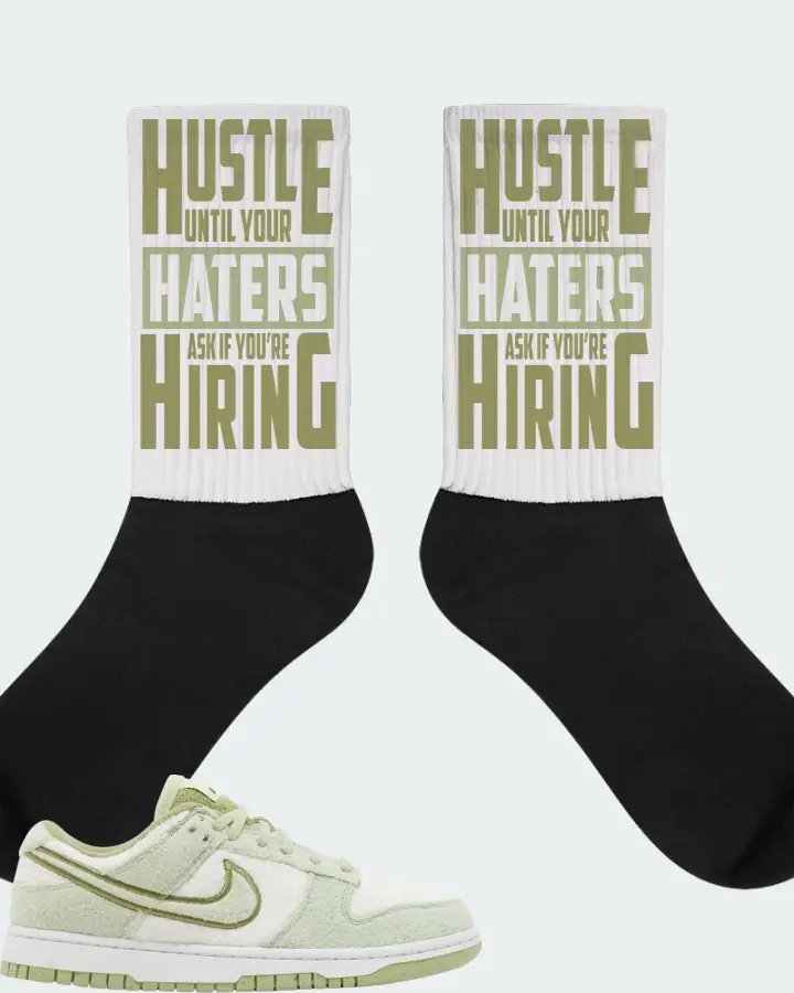 Nike Dunk Low SE Sneaker Matching White Socks - HUSTLE UNTIL YOUR HATERS