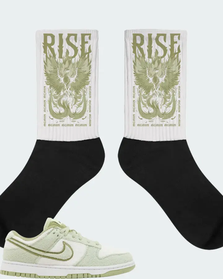 Nike Dunk Low SE Sneaker Matching White Socks - RISE