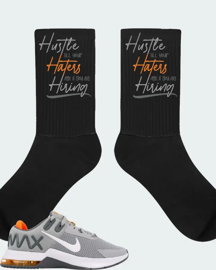 Nike Air Max Alpha Trainer 4 Sneaker Matching Black Socks - HUSTLE TILL YOUR HATERS ASK
