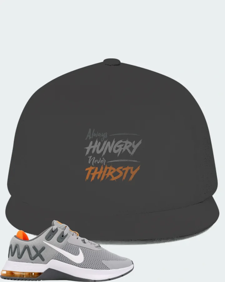 Nike Air Max Alpha Trainer 4 Sneaker Matching Dark Grey Hat - Always HUNGRY Never THIRSTY