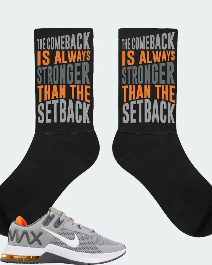 Nike Air Max Alpha Trainer 4 Sneaker Matching Black Socks - The Comeback