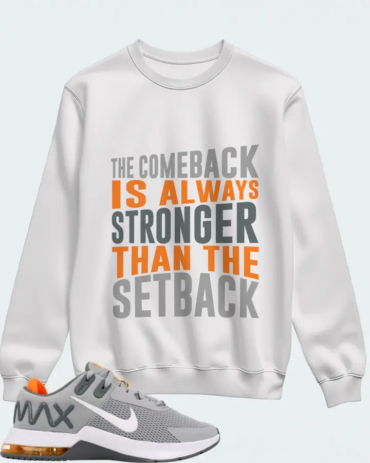 Sweatshirt in White