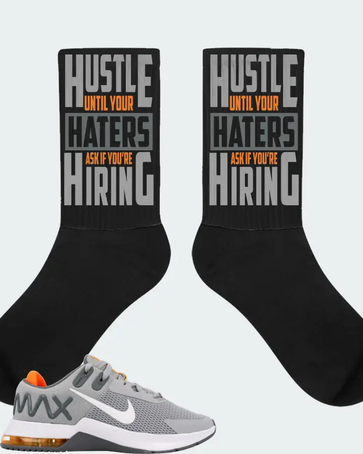 Nike Air Max Alpha Trainer 4 Sneaker Matching Black Socks - HUSTLE UNTIL YOUR HATERS