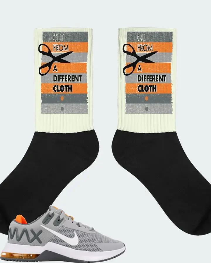 Nike Air Max Alpha Trainer 4 Sneaker Matching Citron Socks - Cut From a Different Cloth