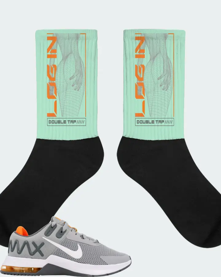 Nike Air Max Alpha Trainer 4 Sneaker Matching Mint Socks (LOGIN) - View 1