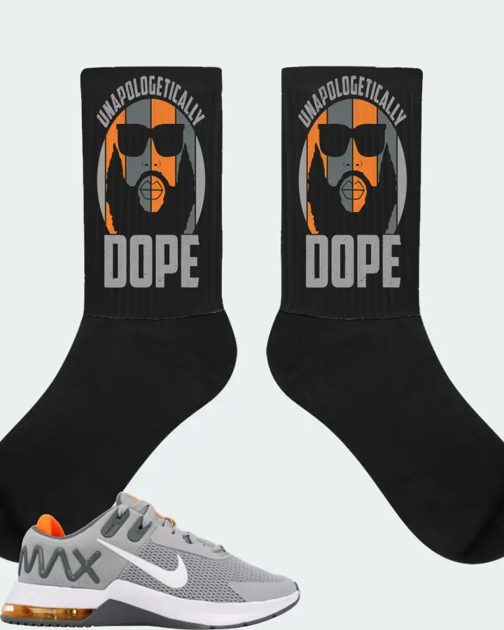 Nike Air Max Alpha Trainer 4 Sneaker Matching Black Socks - UNAPOLOGETICALLY DOPE Man