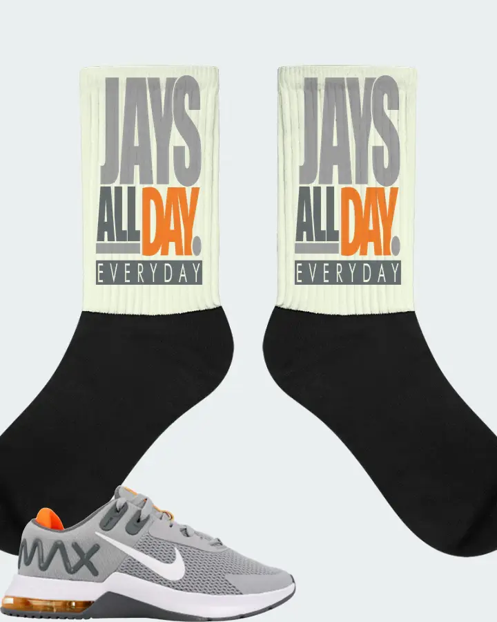 Nike Air Max Alpha Trainer 4 Sneaker Matching Citron Socks - Jays All Day