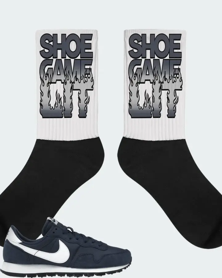 Nike Air Pegasus 83 Sneaker Matching White Socks - Shoe Game Lit Refreshed