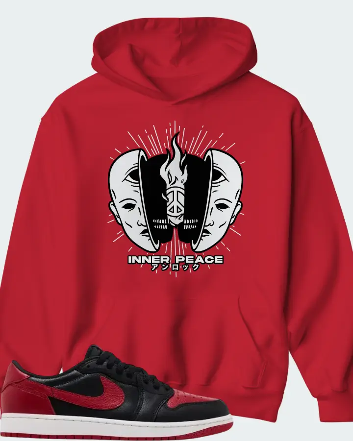 Air Jordan 1 Retro Low OG Banned 2026 Matching Hoodie