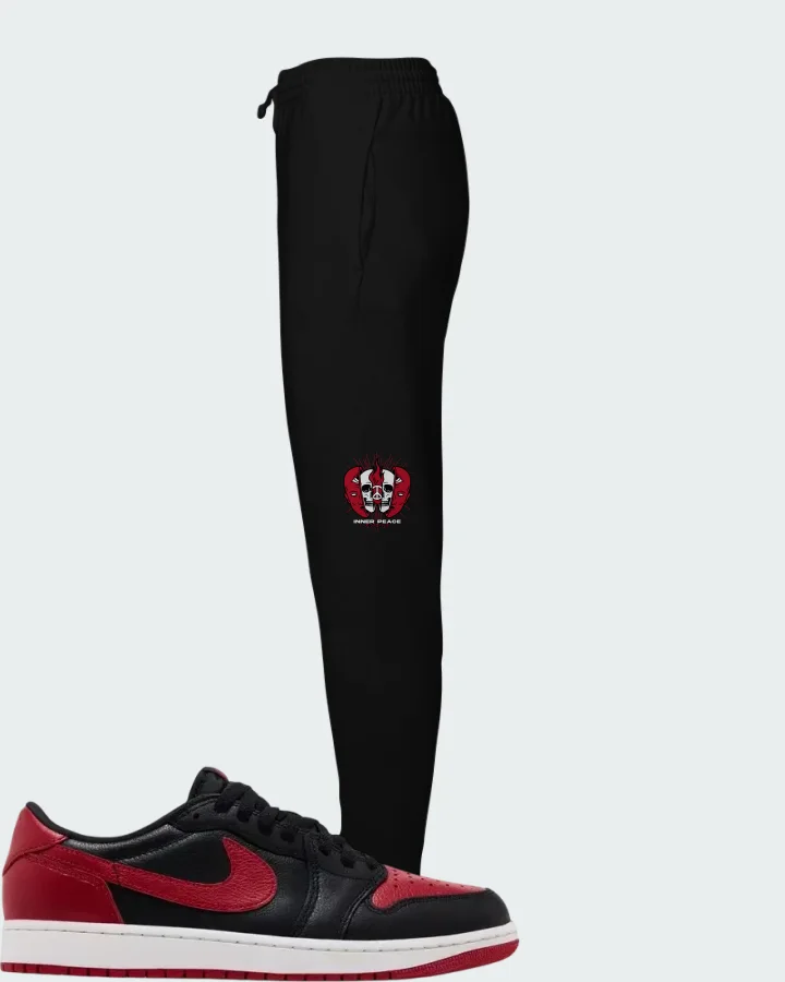 Air Jordan 1 Retro Low OG Banned 2026 Matching Joggers