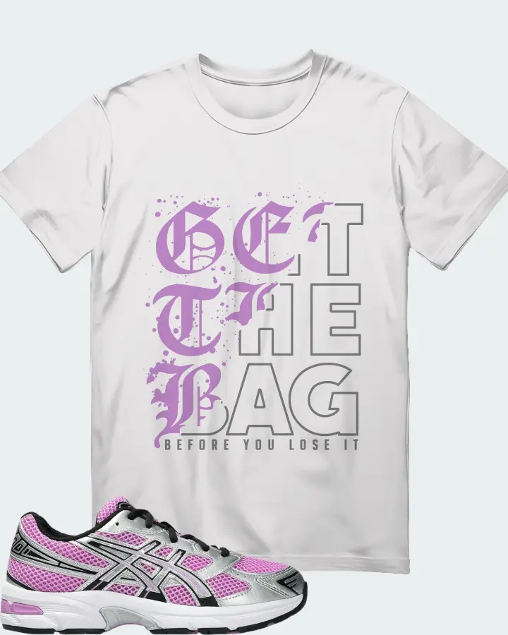 ASICS Gel 1130 Lavender Glow Pure Silver Matching T-Shirt