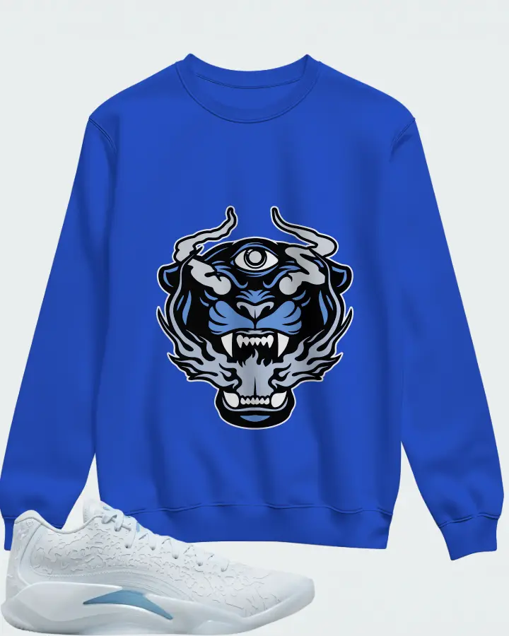 Jordan Zion 3 Half Blue Matching Sweatshirt