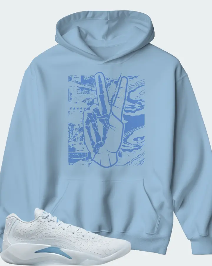 Jordan Zion 3 Half Blue Matching Hoodie