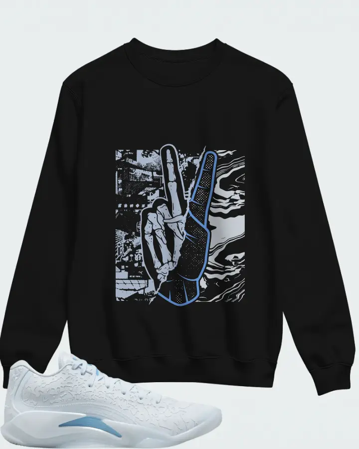 Jordan Zion 3 Half Blue Matching Sweatshirt