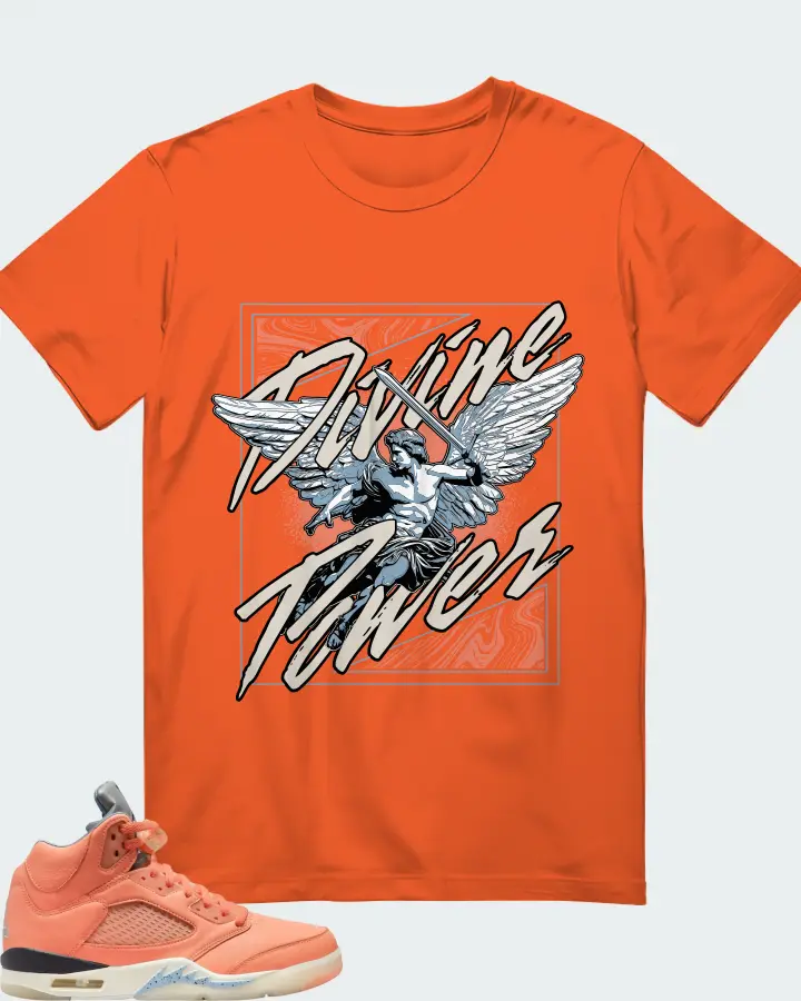 DJ Khaled x Air Jordan 5 Retro We The Best - Crimson Bliss Matching T-Shirt