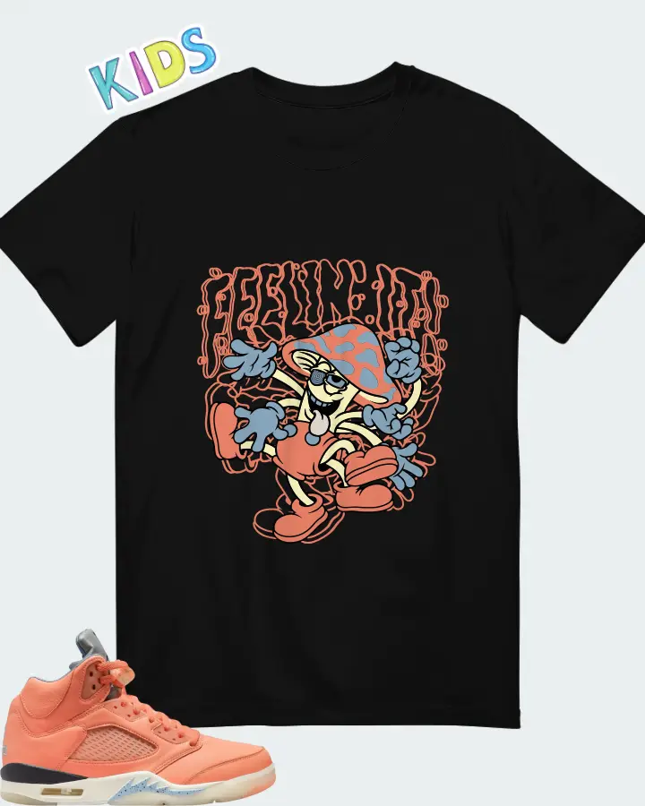 DJ Khaled x Air Jordan 5 Retro We The Best - Crimson Bliss Matching Kid's T-Shirt