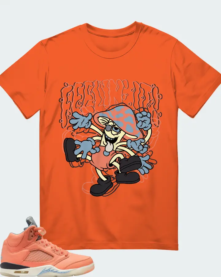 DJ Khaled x Air Jordan 5 Retro We The Best - Crimson Bliss Matching T-Shirt