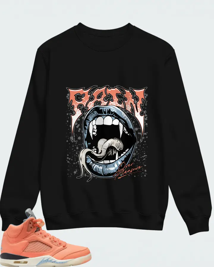 DJ Khaled x Air Jordan 5 Retro We The Best - Crimson Bliss Matching Sweatshirt