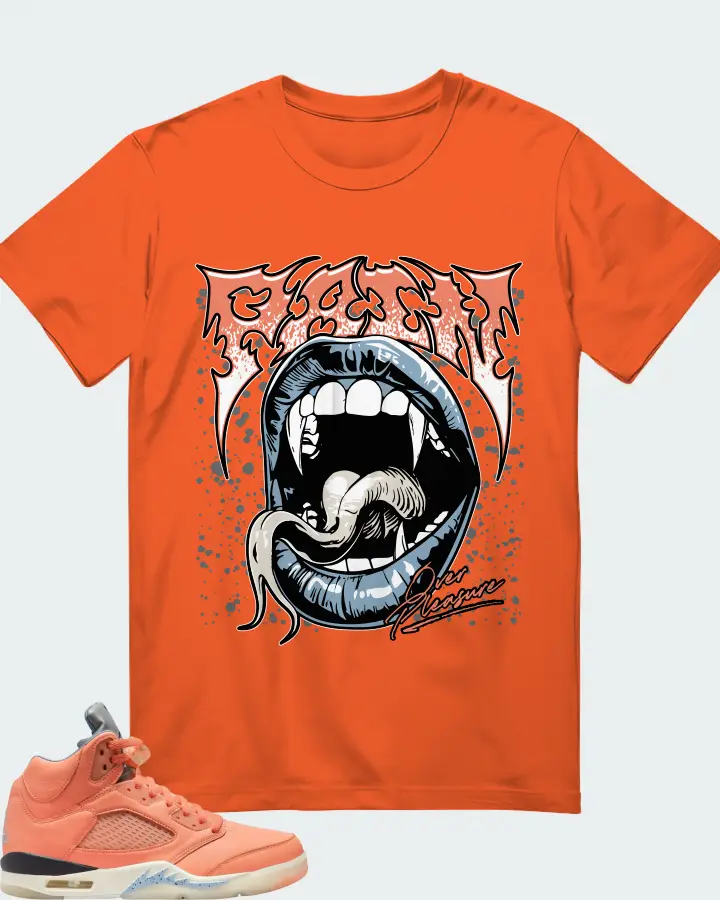 DJ Khaled x Air Jordan 5 Retro We The Best - Crimson Bliss Matching T-Shirt