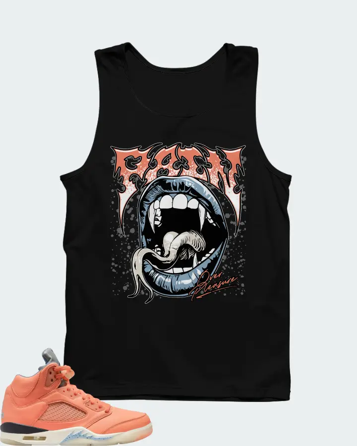 DJ Khaled x Air Jordan 5 Retro We The Best - Crimson Bliss Matching Tank Top