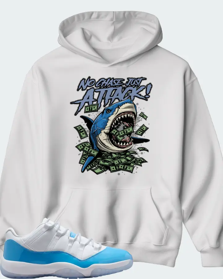 Air Jordan 11 Retro Low UNC 2026 Matching Hoodie