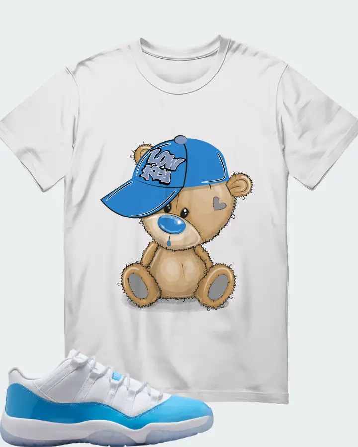 Air Jordan 11 Retro Low UNC 2026 matching t-shirt