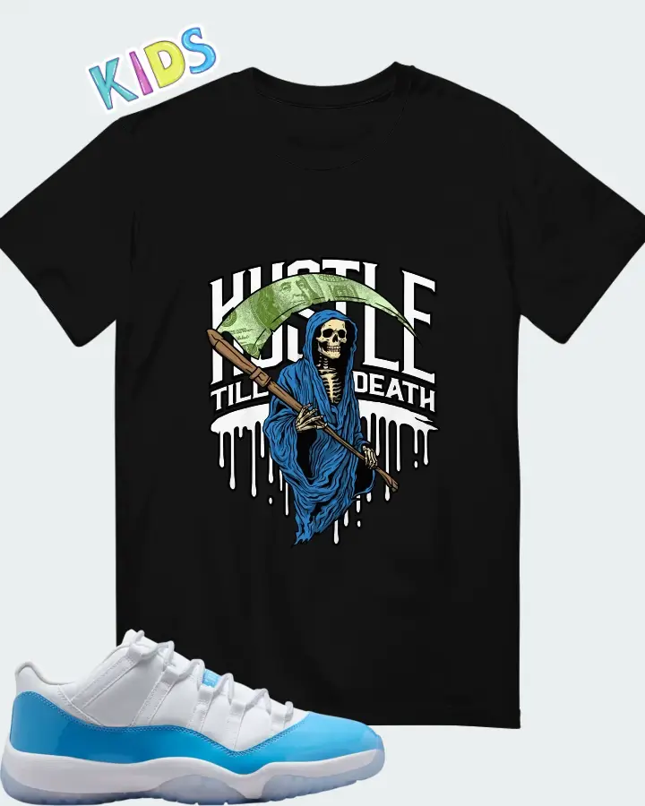 Air Jordan 11 Retro Low UNC 2026 Matching Kid's T-Shirt
