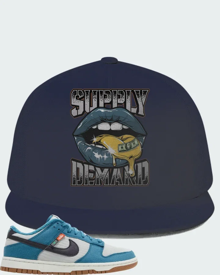 Nike Dunk Low Next Nature Toasty - Rift Blue Matching Hat