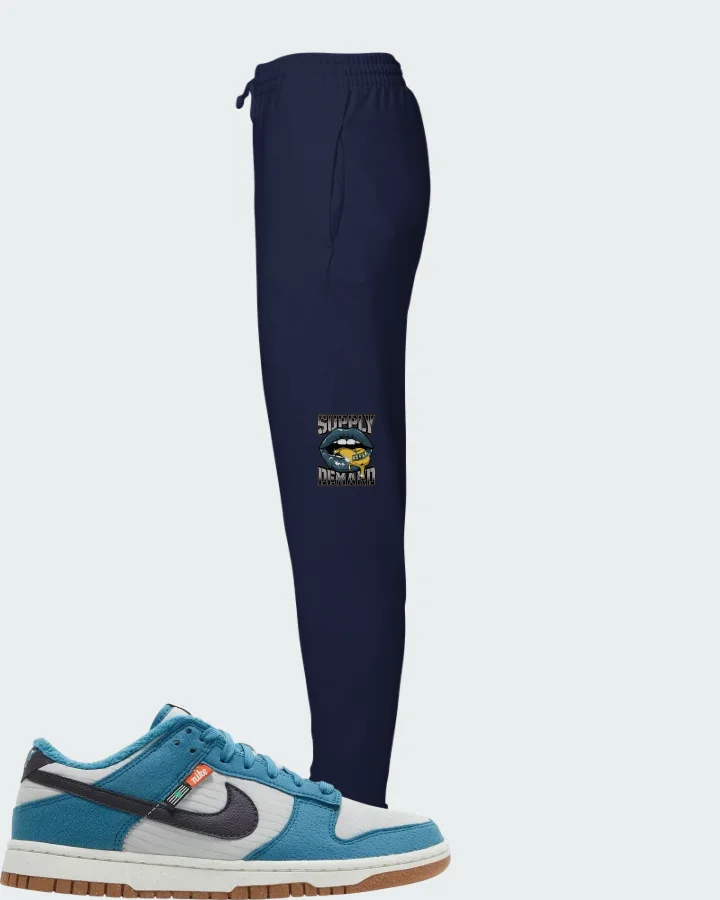Nike Dunk Low Next Nature Toasty - Rift Blue Matching Joggers
