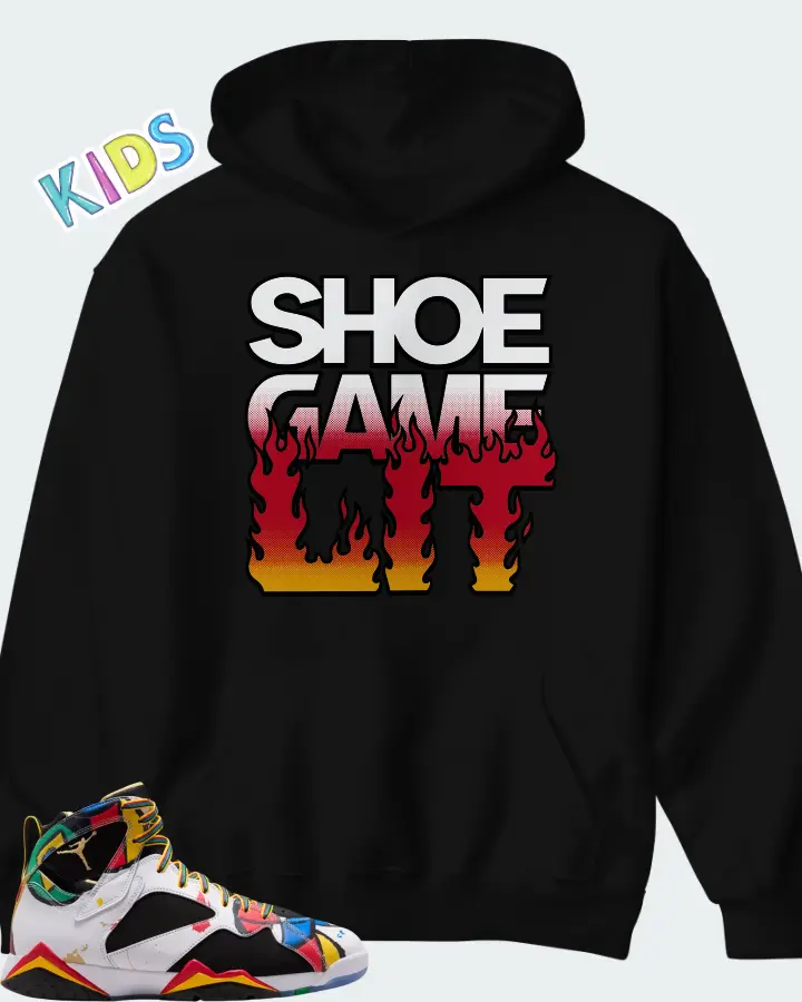 Air Jordan 7 Miro Matching Kid's Hoodie