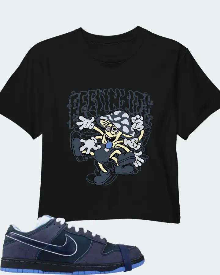 Nike Dunk Low Premium SB Blue Lobster Matching Crop Top