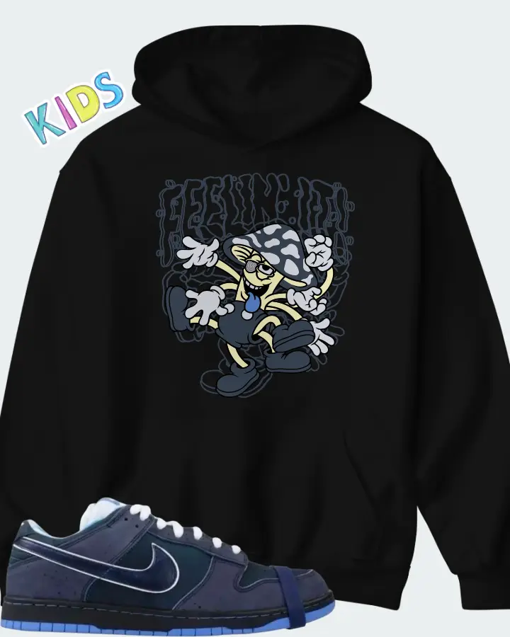 Nike Dunk Low Premium SB Blue Lobster Matching Kid's Hoodie