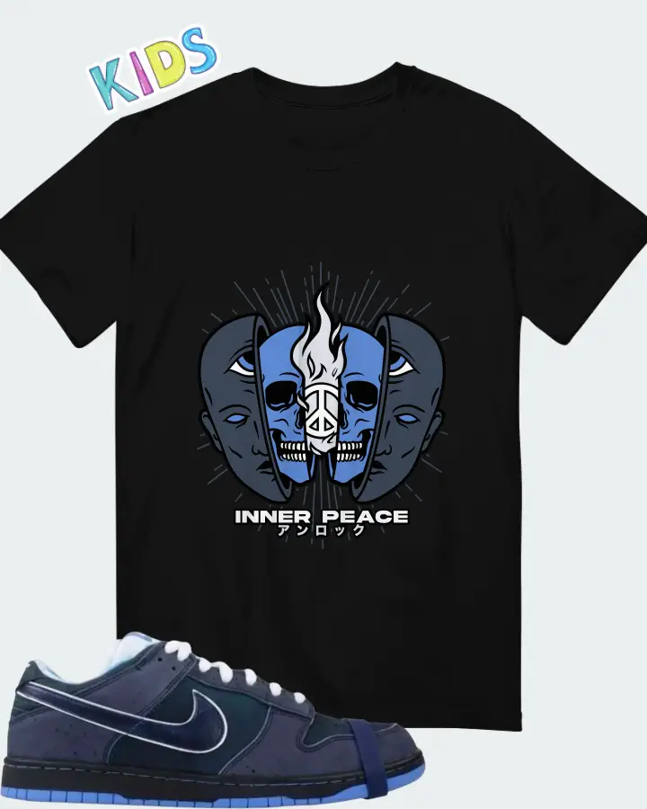 Nike Dunk Low Premium SB Blue Lobster Matching Kid's T-Shirt