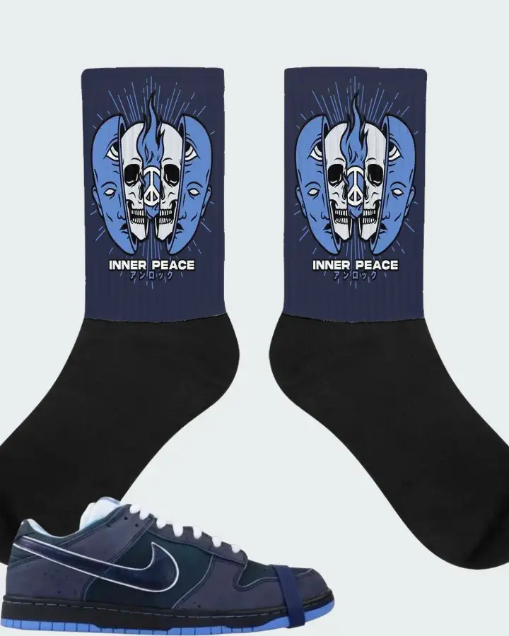 Nike Dunk Low Premium SB Blue Lobster Matching Socks