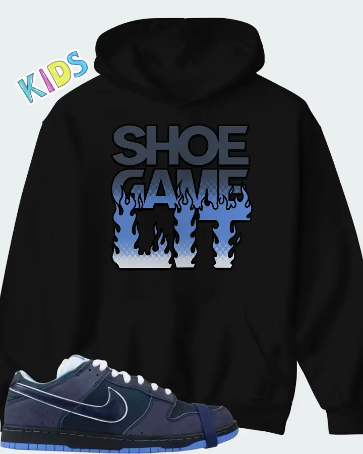 Nike Dunk Low Premium SB Blue Lobster Matching Kid's Hoodie