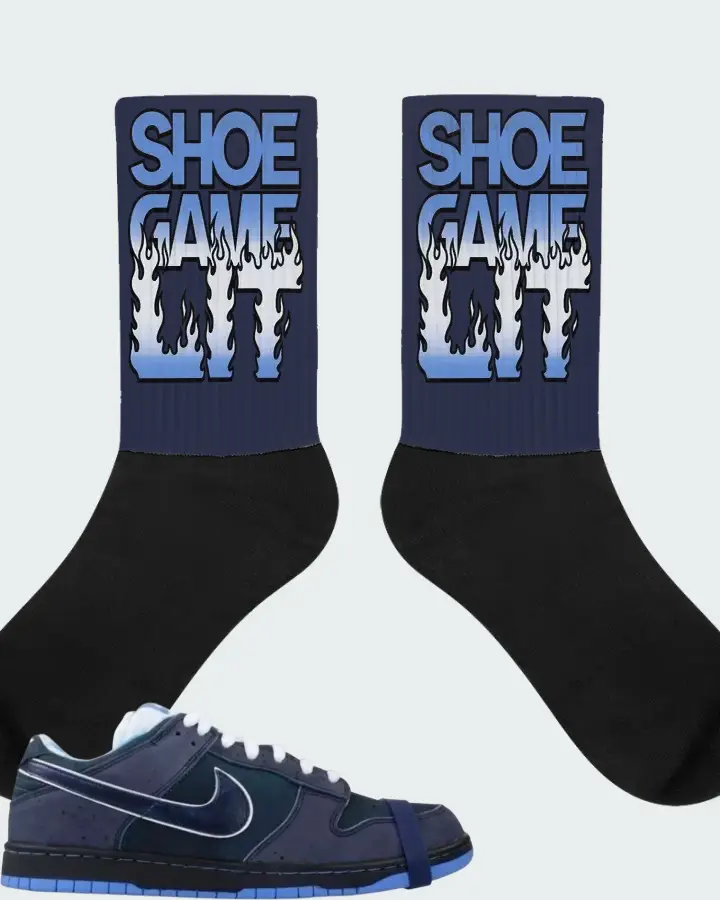 Nike Dunk Low Premium SB Blue Lobster Matching Socks