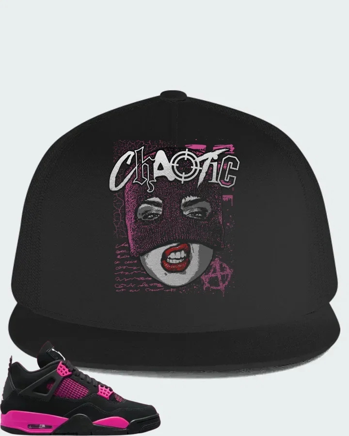Air Jordan 4 Pink Thunder  Matching Hat