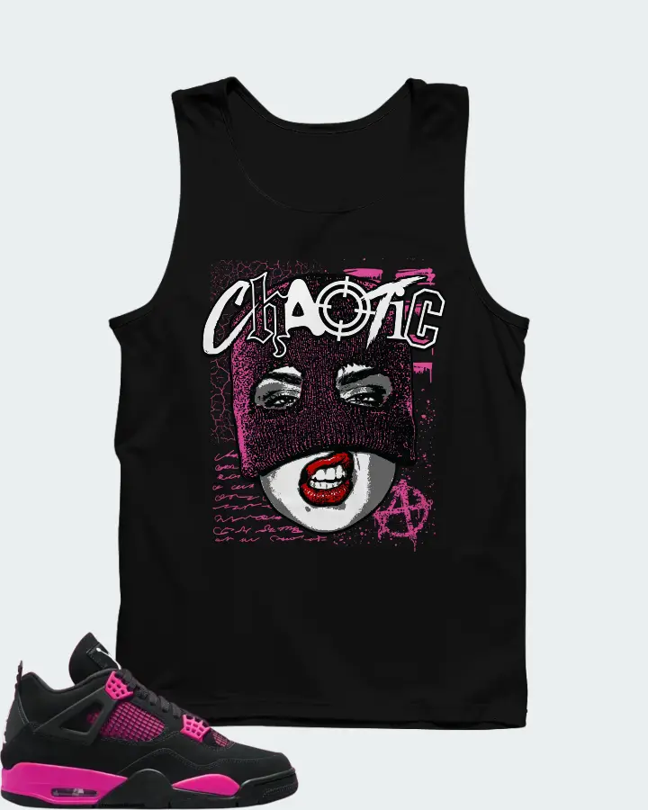 Air Jordan 4 Pink Thunder  Matching Tank Top