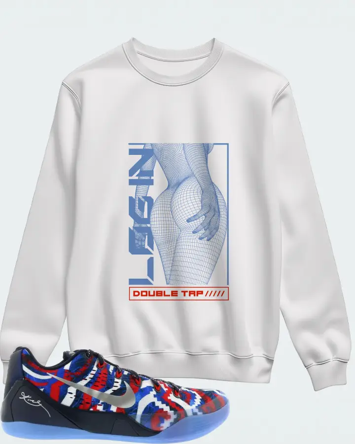 Sweatshirt in White