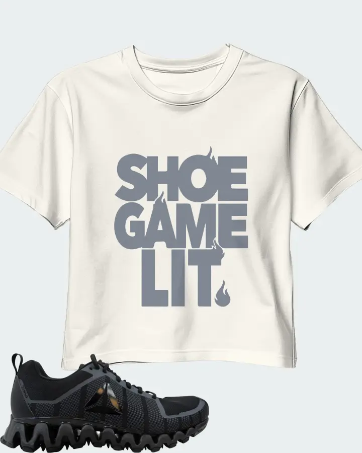 Reebok Zigwild TR 5.0 Sneaker Matching Ecru White Crop Top - Shoe Game Lit Classic
