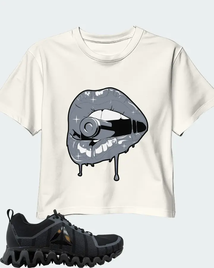 Reebok Zigwild TR 5.0 Sneaker Matching Ecru White Crop Top - Kiss of Death