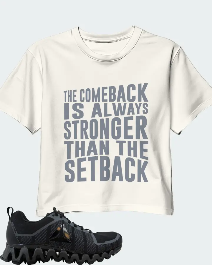 Reebok Zigwild TR 5.0 Sneaker Matching Ecru White Crop Top - The Comeback