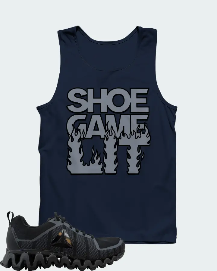 Reebok Zigwild TR 5.0 Sneaker Matching Navy Tank Top - Shoe Game Lit Refreshed