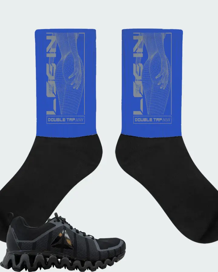 Socks in Royal Blue