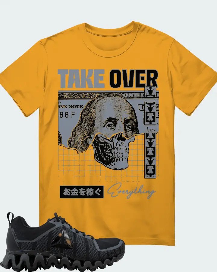 Reebok Zigwild TR 5.0 Sneaker Matching Mustard T-Shirt - Take Over